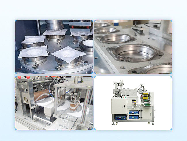Máquina lateral manual del lacre de la mascarilla del borde N95 0
